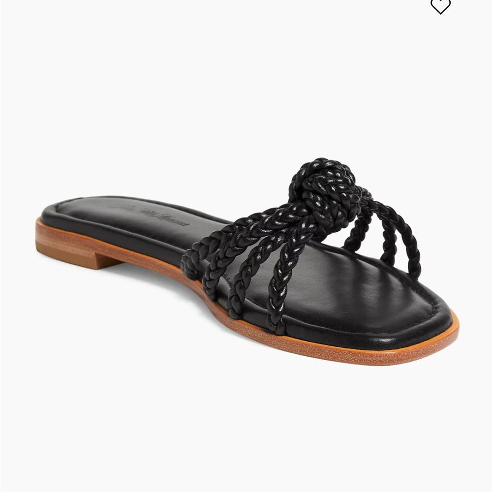 Saks Fifth Avenue woven knot sandal